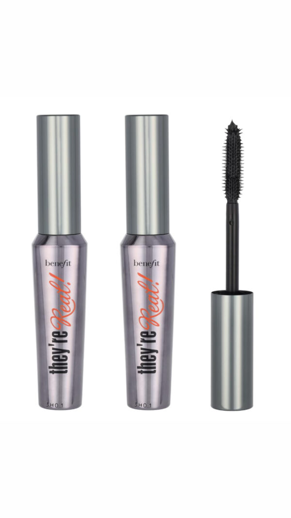 Benefit Cosmetics They're Real Beyond Mascara Duo Set Black بنفت مجموعة مسكارة للعيون - Image 3