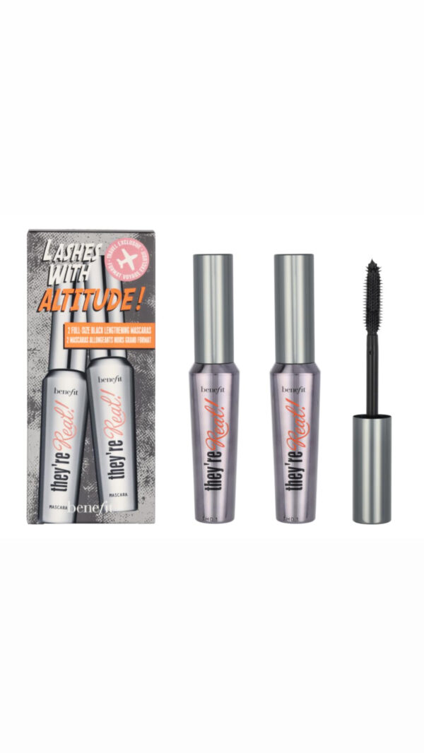 Benefit Cosmetics They're Real Beyond Mascara Duo Set Black بنفت مجموعة مسكارة للعيون - Image 2