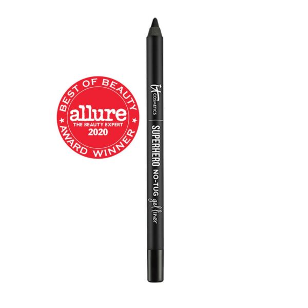 It Cosmetics SUPERHERO  NO-TUG SHARPENABLE GEL EYELINER SUPER BLACK قلم كحل تحديد العيون