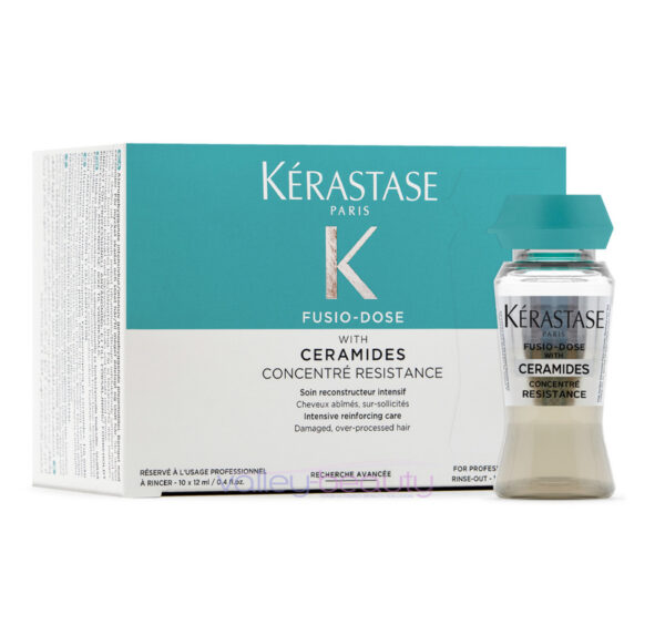 Kerastase Fusio Dose Concentre Resistance 10✖️12ml امبولات معالج للشعر التالف