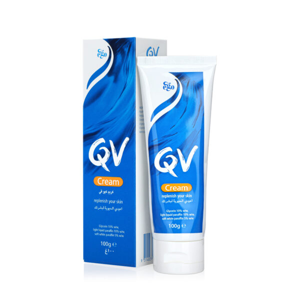 QV Moisturising Cream, 100g كريم مرطب للبشرة - Image 3