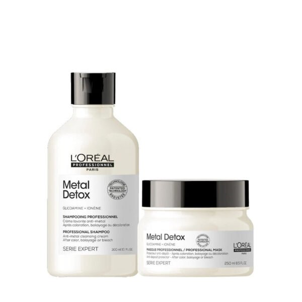 L'Oréal Professionnel Serie Expert Metal Detox Duo Moon Capsule Gift Set لوريال مجموعة العناية بالشعر - Image 2