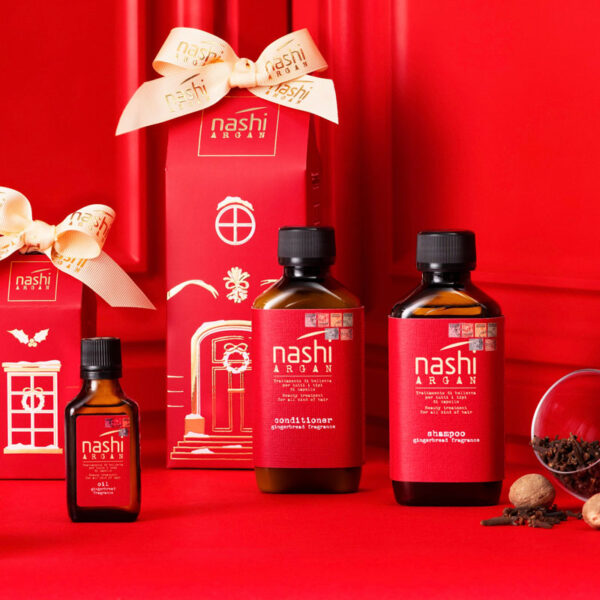 NASHI ARGAN Hair Care Christmas Gift Box ناشي مجموعة العناية بالشعر - Image 2