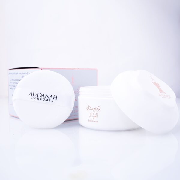 AL-DANAH White Deer Musk Body Powder 140g بودرة معطرة للجسم