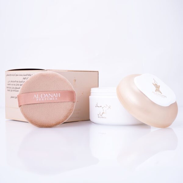 AL-DANAH Musk Silk Body Powder 140g بودرة معطرة للجسم