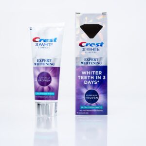 CREST 3D WHITE Ultra Fresh White Advanced WhiteningToothpaste كرست معجون أسنان