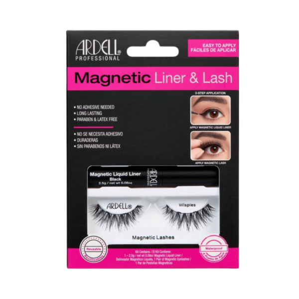 ARDELL Magnetic Liquid Liner & Lashes - Wispies  أرديل رموش اصطناعية مغناطيسية للعيون