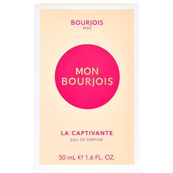 BOURJOIS EAU DE PARFUM MON BOURJOIS LA CAPTIVANTE Eau De Parfum 50ml برجواز عطر  للنساء - Image 3