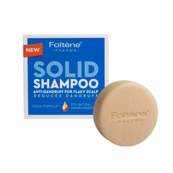 Foltène PHARMA SOLID Shampoo ANTI-DANDRUFF FOR FLAKY SCALP | 75g فولتين صابرنة مضاد للقشرة - Image 2