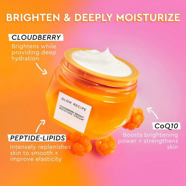 Glow Recipe Cloudberry Bright Refillable Moisture Cream 50ml كريم مرطب للبشرة - Image 6