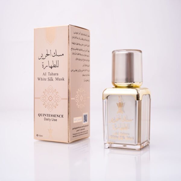 AL-DANAH Al-Tahara White Silk Musk Quintessence 15ml  مسك الحرير للطهارة المعطر للجسم