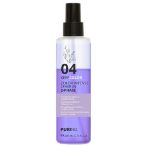 PURING 04 Keepcolor Color Intense Leave-In 2-Phase specific for coloured hair 200ml ليف ان للشعر المصبوغ