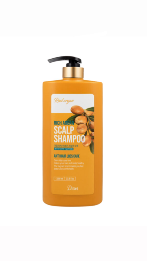 DAIM Rich Argan Scalp Shampoo Hair Pack 900mشامبو  معالج  الأرغان للشعر