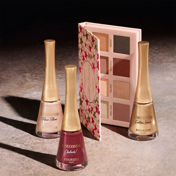 Bourjois  PALETTE SOIRS DE PARIS 01 GOLD GLAMOUR برجواز باليت ظلال للعيون - Image 10