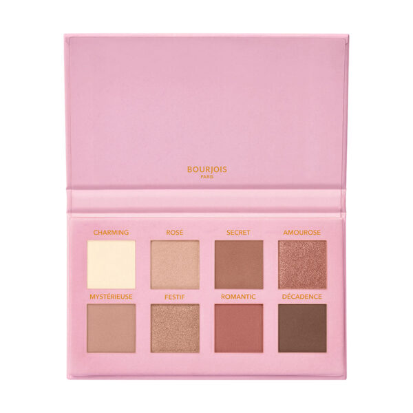 Bourjois  PALETTE SOIRS DE PARIS 02 ROSE GLAMOUR برجواز باليت ظلال للعيون - Image 2