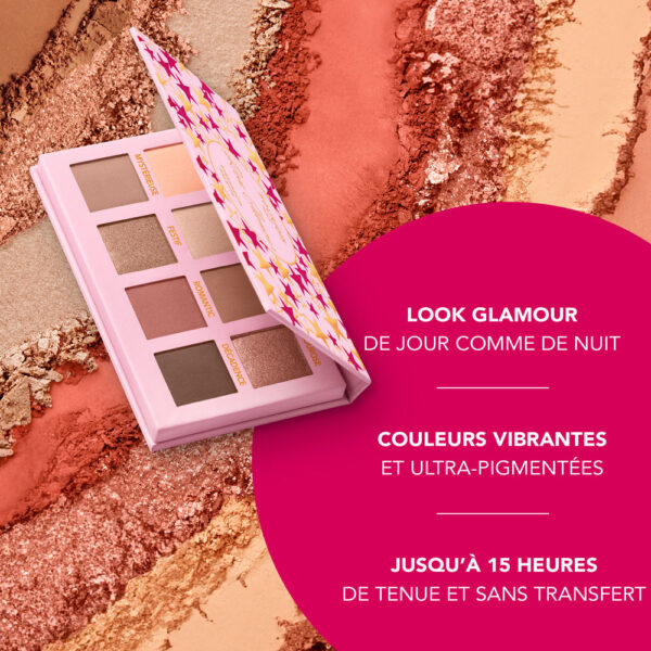 Bourjois  PALETTE SOIRS DE PARIS 02 ROSE GLAMOUR برجواز باليت ظلال للعيون - Image 5