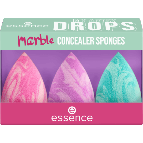 ESSENCE esponjas para corrector MY ARTSY DROPS أيسنس أسفنجة ميكاب