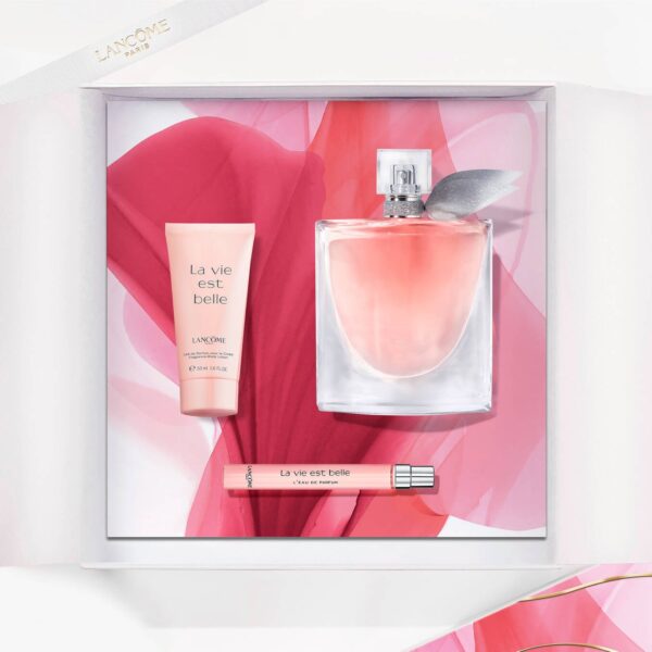 LANCÔME LA VIE EST BELLE EAU DE PARFUM 100 ML SET لانكوم مجموعة هدايا للنساء - Image 2