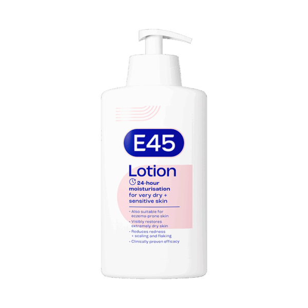 E45 Dermatological Moisturising Lotion 500 ml لوشن مرطب للبشرة