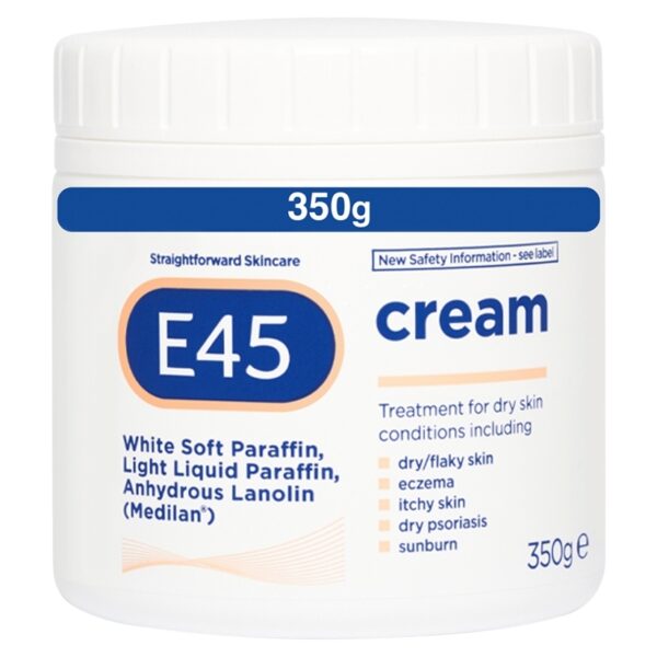 E45 Cream 350g كريم مرطب للبشرة