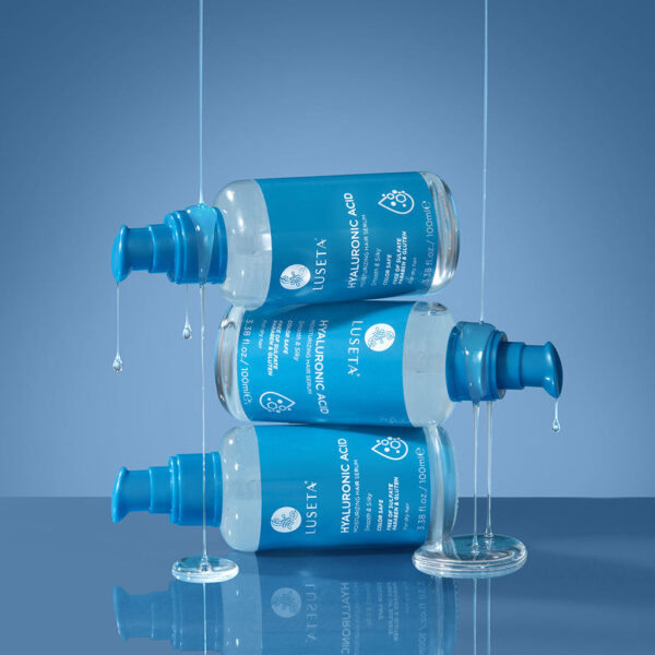 LUSETA Hyaluronic Acid Moisturizing  Hair Serum 100ml سيروم مرطب بحمض الهيالورونيك - Image 3