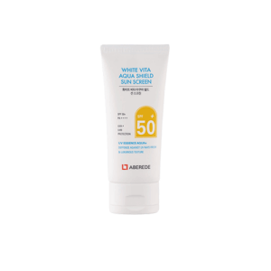 ABEREDE WHITE VITA AQUA SHIELD SUN SCREEN واقي شمس للبشرة