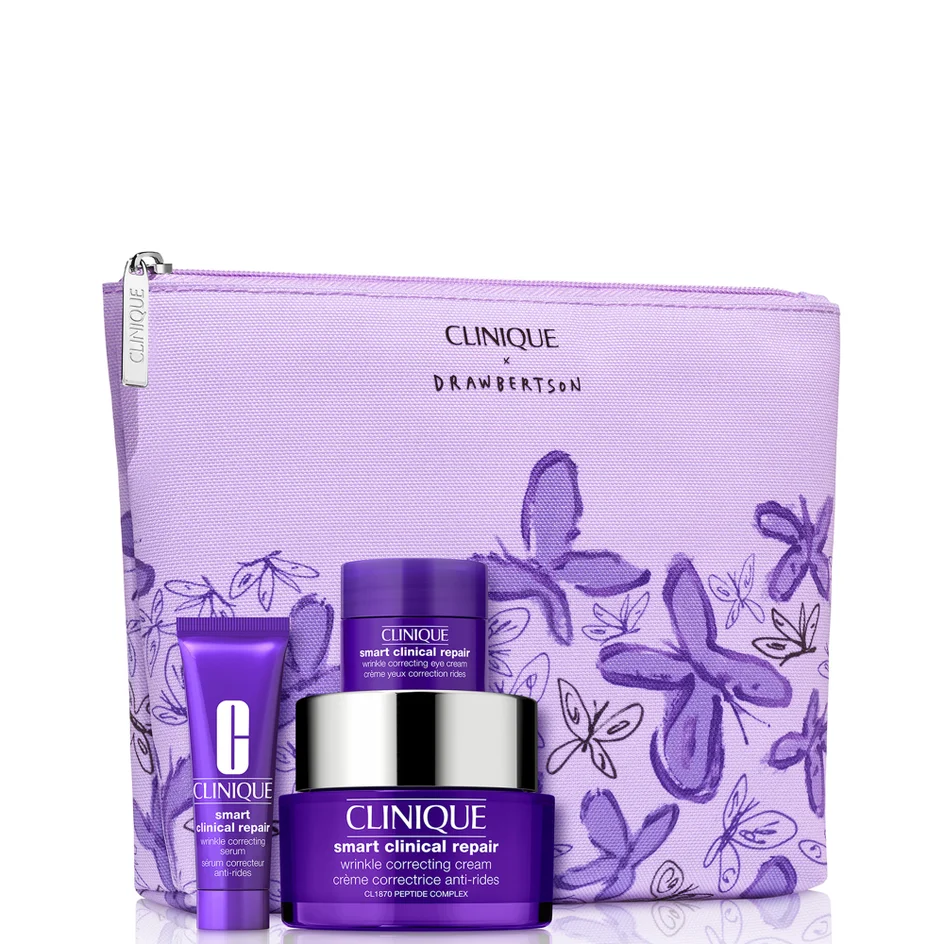 CLINIQUE Smart & Smooth: Anti-Ageing Skincare Set كلينك مجموعة العناية بالبشرة - Image 2