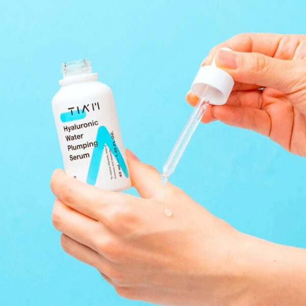 TIA'M HYALURONIC WATER PLUMPING SERUM 40ml سيروم الهايلرونك أسد المرطب للبشرة - Image 3