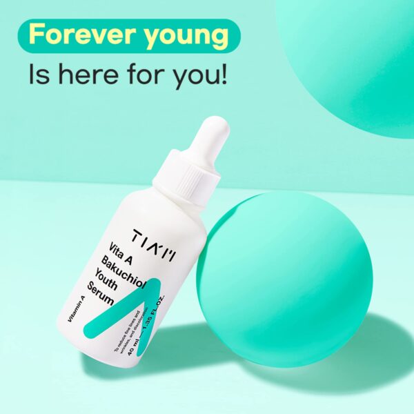 TIA'M Vita A Bakuchiol Youth Serum 40ml سيروم مصحح لشباب البشرة - Image 2