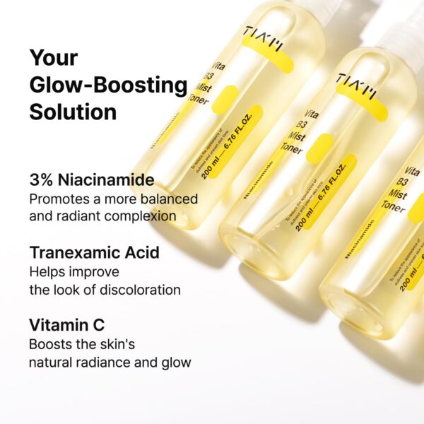 TIA'M Vita B3 Mist Toner 200ml تونر للبشرة - Image 5