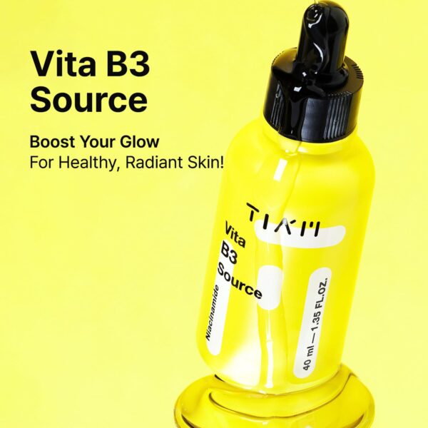 TIA'M Vita B3 Source, 10% Niacinamide Glow Serum40ml سيروم الاشراقة للبشرة - Image 3