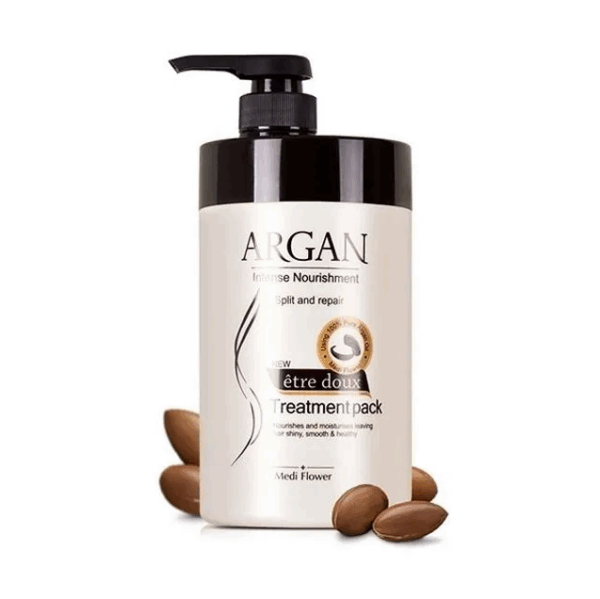 MEDIFLOWER Etre Doux Argan Treatment Pack 1000ml بلسم معالج للشعر