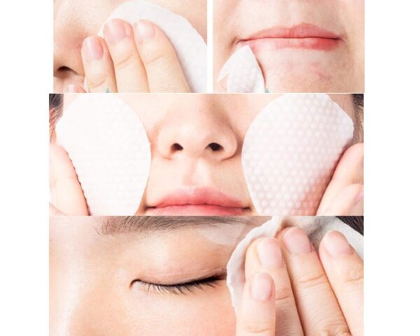 MEDIFLOWER Makeup Pad Pure Cotton 130p Set بادات قطنية للبشرة - Image 5