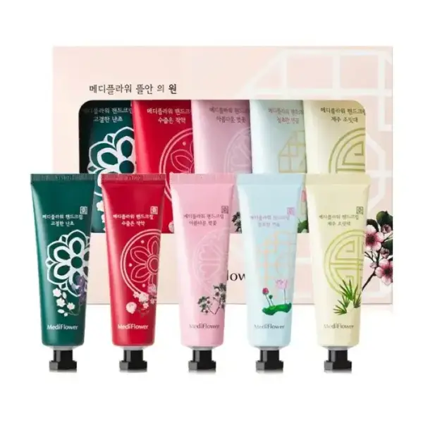MEDIFLOWER The Bliss Garden Hand Cream مجموعة مرطبات لليد