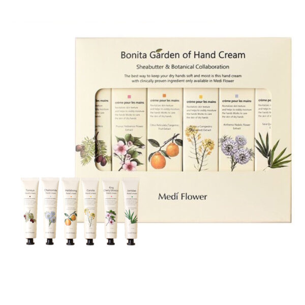 MEDIFLOWER Bonita Garden Of Hand Cream  Set مجموعة مرطبات لليد