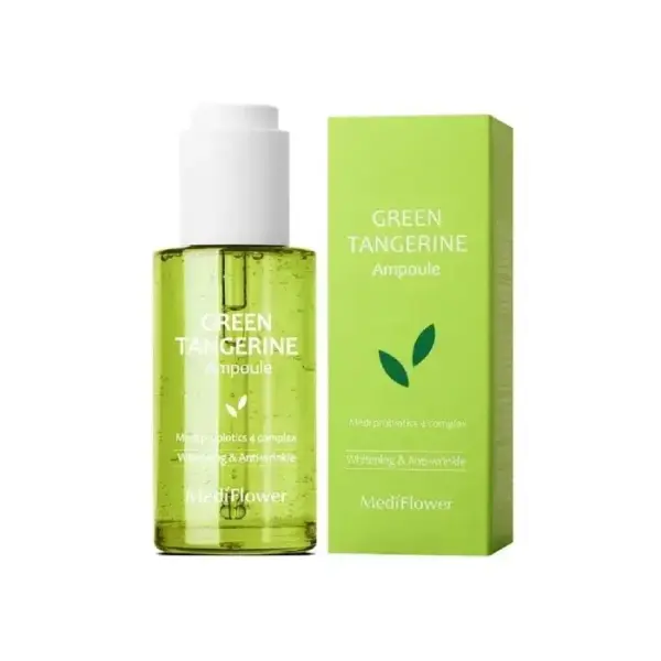 MEDIFLOWER Green Tangerine Ampoule 50ml سيروم مفتح للبشرة
