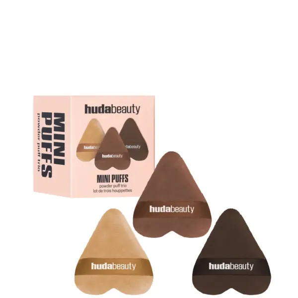 Huda Beauty Powder Puffs Trio هدى بيوتي ثلاثي باودر باف - Image 2