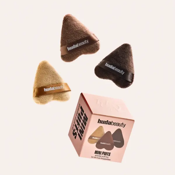 Huda Beauty Powder Puffs Trio هدى بيوتي ثلاثي باودر باف