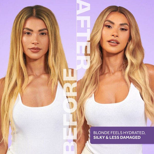 LEE STAFFORD Bleach Blondes Purple Toning Treatment Mask قناع بليتش أشقر أرجواني لعلاج وتقوية الشعر - Image 5