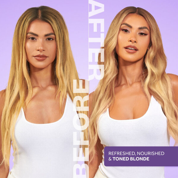LEE STAFFORD Bleach Blondes Purple Toning Shampoo 500ml شامبو بليتش بلوندز البنفسجي لتلوين الشعر - Image 3