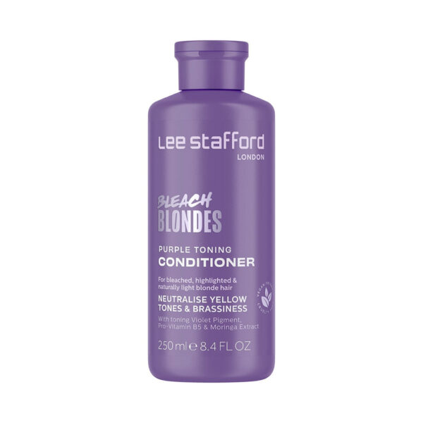 LEE STAFFORD Bleach Blondes Purple Toning Conditioner 500ml بلسم بليتش بلوندز البنفسجي لتلوين الشعر