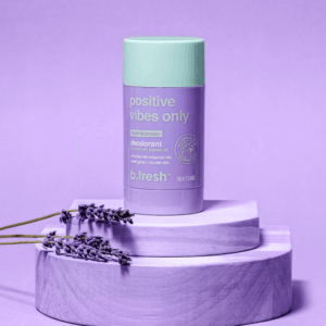 B.fresh positive vibes only lush lavender deodorant مزيل تعرق باللافندر