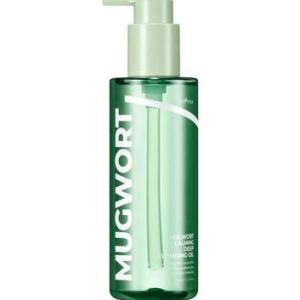 ISNTREE MUGWORT CALMING DEEP CLEANSING OIL الغسول الزيتي بعشبة الموكوارت من ازنتري