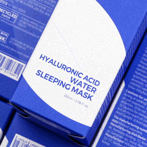 ISNTREE Hyaluronic Acid Water Sleeping Mask ماسك ليلي بالهايلرونك اسد من ازنتري - Image 4