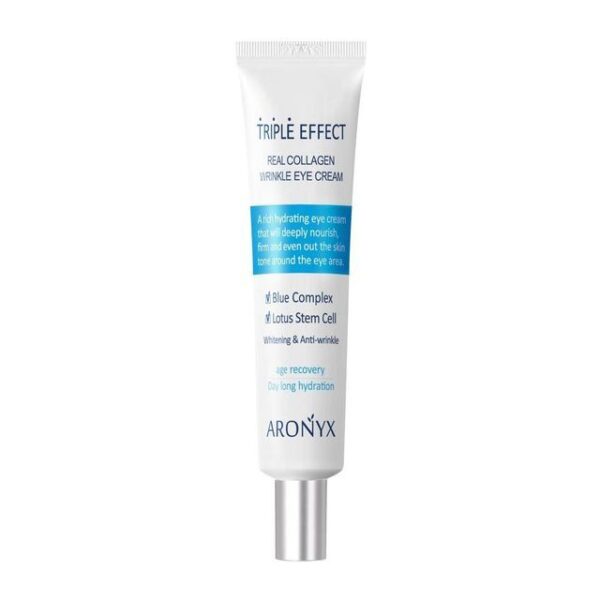 ARONYX Triple Effect Real Collagen Wrinkle Eye cream كريم أرونيكس الثلاثي المفعول للعين بالكولاجين الحقيقي للتجاعيد