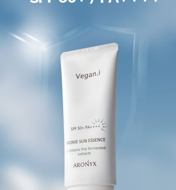 ARONYX Vegan.i Biome Sun Essence spf50 واقي حماية من اشعة الشمس - Image 6