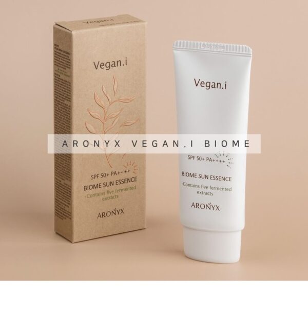 ARONYX Vegan.i Biome Sun Essence spf50 واقي حماية من اشعة الشمس - Image 7