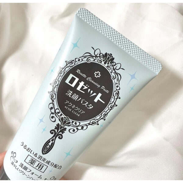 Rosette Cleansing Paste Acne Clear Foam Cleanser معجون روزيت المنظف لتنظيف حب الشباب - Image 5