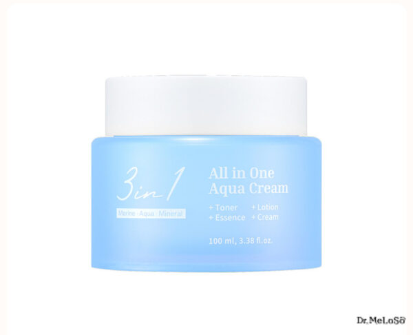 Dr.MeLoSo Sea Water and Minerals Face Cream / All in One Aqua Cream, 100 ml كريم الكل في واحد