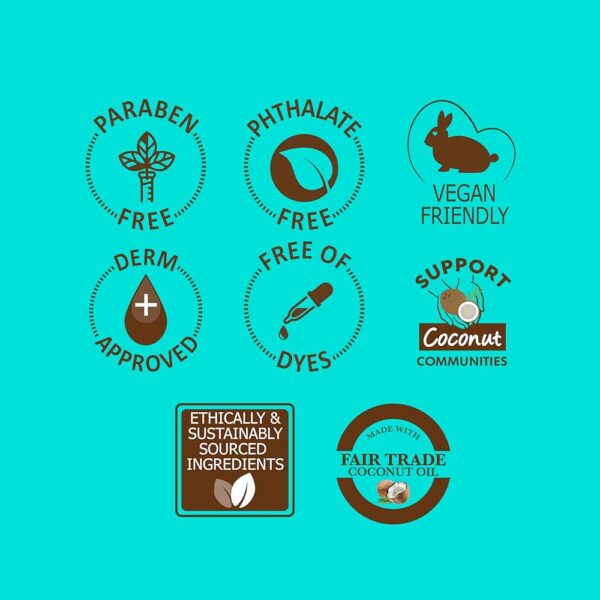 Palmer's Coconut Oil Formula Brazilian Coco Cream with Vitamin E, 8.8 Fl Oz كريم جوز الهند البرازيلي بتركيبة زيت جوز الهند من بالمرز مع فيتامين E - Image 8